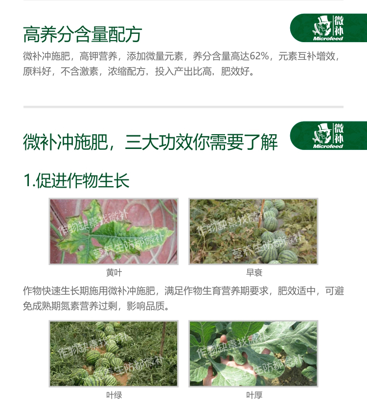 微補(bǔ)沖施肥